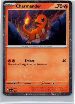 Charmander - (Cosmos Holo) Promo SV: Scarlet & Violet Promo Cards 047 NM - Image 1