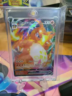 Pokemon TCG Charizard VMAX Darkness Ablaze Holo Ultra Rare Card 020/189 NM - Image 1