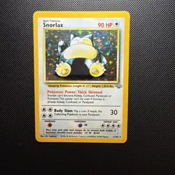 Pokemon TCG Snorlax 11/64 Holo Rare WOTC Jungle Unlimited Card - Image 1