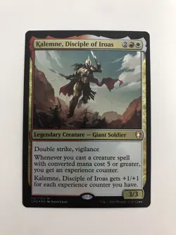 Kalemne Disciple of Iroas Foil MTG Magic the Gathering Card NM Near Mint CM2 - Image 1