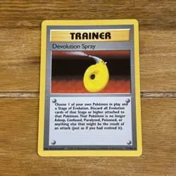 Pokemon - Devolution Spray - Non Holo - 72/102 - Base Set - Rare Trainer Card - Image 1