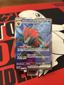 Pokemon TCG N's Zoroark EX Holo Ultra Rare Card 175/159 Sv09: Journey Together - Image 1
