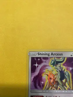 Pokemon Shining Arceus Legends Card 57/73 SM Shiny Holo Rare Mp - Image 2