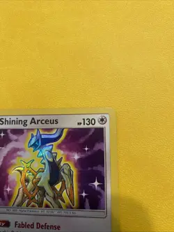 Pokemon Shining Arceus Legends Card 57/73 SM Shiny Holo Rare Mp - Image 3