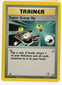Super Scoop Up 98/111 Neo Genesis Pokemon Card - Image 1