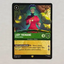 Lady Tremaine 115/204 Disney Lorcana Archazia's Island Regular Legendary Card NM - Image 1