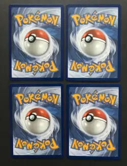 4 X Lillie’s Determination 119/132 Mega Evolution Pokemon Cards Trainer Playset - Image 2
