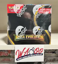 Pokemon TCG Mega Evolution Enchanced Factory Sealed Booster Card Box - Image 1