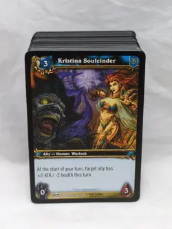 Lot Of (90) Wow TCG Gladiators Alliance Ally Rare Uncommon Common Cards - Image 1