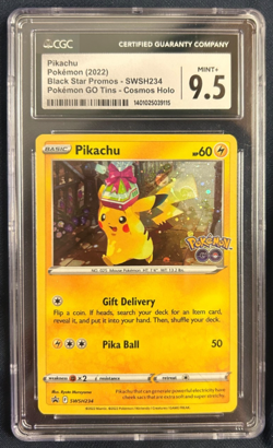 Pikachu SWSH234 SWSH: Sword & Shield Promo Cards Cosmos Holo - Image 1