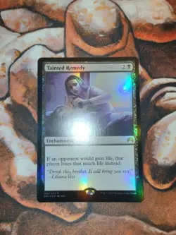 NM FOIL Tainted Remedy Magic Origins MTG Magic the Gathering 1st Edition - Image 1