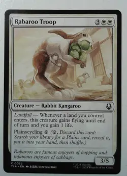 Rabaroo Troop *Common* Magic MtG x1 Avatar: The Last Airbender - Image 1