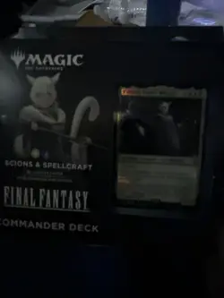 Magic The Gathering Final Fantasy Commander Deck Scions & Spellcraft SEALED - Image 1