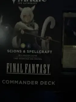 Magic The Gathering Final Fantasy Commander Deck Scions & Spellcraft SEALED - Image 2