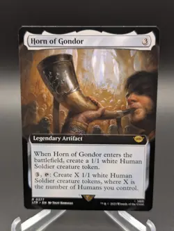 Horn of Gondor (Extended Art) Universes Beyond: the Lord of the Rings Regular - Image 1