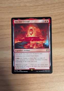 MTG The Fire Crystal FF NM - Image 1