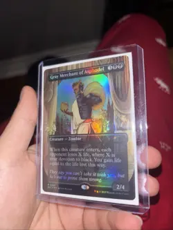 1x Gray Merchant of Asphodel, 0007, Foil, Secret Lair Encyclopedia, MTG NM - Image 1