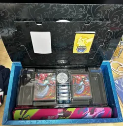 Pokemon Phantasmal Flames UPC Box, Mat, Sleeves, Deck Box, Coin NO Packs & Promo - Image 1