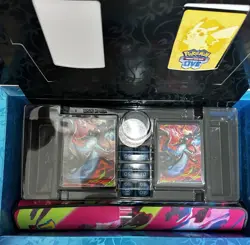 Pokemon Phantasmal Flames UPC Box, Mat, Sleeves, Deck Box, Coin NO Packs & Promo - Image 2