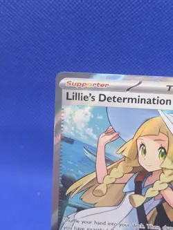 Pokemon Mega Evolution Lillie’s Determination 169/132 Full Art Trainer NM - Image 3