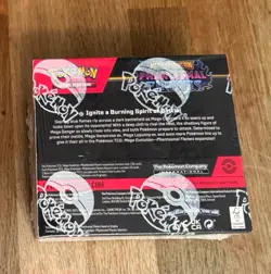 Pokemon TCG: Mega Evolution Phantasmal Flames Booster Box - New & Sealed - Image 2