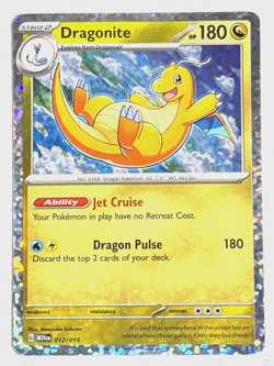 Dragonite - Pokemon - 012/015 - 2024 McDonald's Promo Dragon Discovery Holo MINT - Image 1