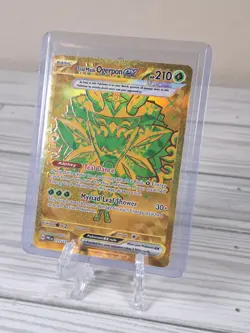Pokemon: Prismatic Evolutions - Teal Mask Ogerpon EX #177/131 Gold Hyper Rare - Image 3