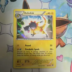 Pokemon TCG Heliolisk XY Phantom Forces 30/119 Holo Rare English 2014 LP - Image 1