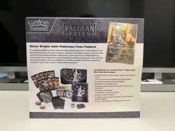 Pokemon TCG ETB Paldean Fates Elite Trainer Box New Sealed - Image 3