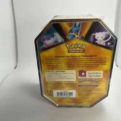 Pokemon TCG Mew V Forces Tin - New & Factory Sealed - 4 packs + Holo Promo 820650808401 - Image 3