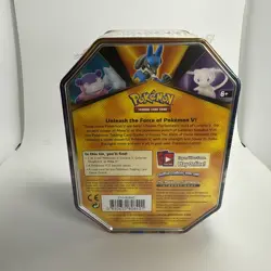 Pokemon TCG Mew V Forces Tin - New & Factory Sealed - 4 packs + Holo Promo 820650808401 - Image 4