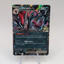 N's Zoroark EX 98/159 Double Rare Holo - SV09 Pokemon TCG Journey Together - NM+ - Image 1
