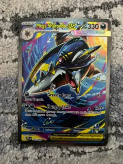 Mega Sharpedo ex Illustration Rare - Pokemon Phantasmal Flames 127/094 - Image 1