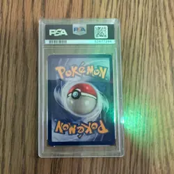 1999 POKEMON BASE SET UNLIMITED #9 MAGNETON-HOLO PSA 8 - Image 2