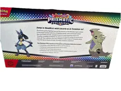 Pokemon Lucario Ex Tyranitar Ex Premium Collection Prismatic Evolution - Image 4