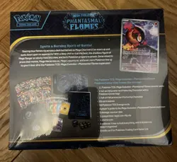 Pokemon Center Phantasmal Flames ETB Elite Trainer Box - Damaged Box - IN HAND - Image 2