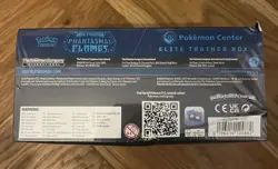 Pokemon Center Phantasmal Flames ETB Elite Trainer Box - Damaged Box - IN HAND - Image 3