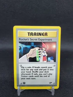 Rocket’s Secret Experiment 120/132 Gym Challenge 1st Edition WOTC NM Pokemon - Image 1