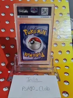 PSA 10 GEM MINT Sabrina's Gastly 1st Edition Gym Heroes 2000 Pokemon WOTC - Image 2