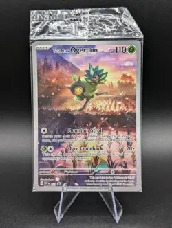 Pokemon SEALED Teal Mask Ogerpon SVP 123 Twilight Masquerade ETB Promo Holo - Image 1