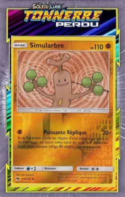 Simularbre Reverse-SL08:Tonnerre Perdu - 110/214 - Carte Pokemon Neuve Francaise - Image 1