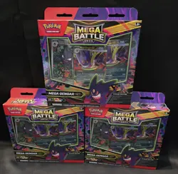 *IN HAND* Pokemon TCG Mega Battle Deck (Mega Gengar ex) Factory Sealed Lot of 3! - Image 1