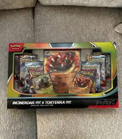 BRAND NEW Pokemon TCG - Incineroar ex & Torterra ex Special Collection - Image 1