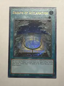 Yugioh! Breath of Acclamation - MP22-EN049 - Ultra Rare - 1st Edition Near Mint, - Image 2