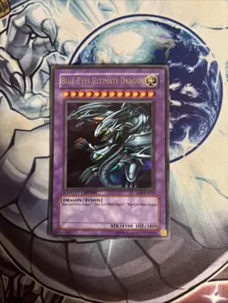 (YCL) Blue-Eyes Ultimate Dragon JMP-EN005 Shonen Jump Magazine Limited Ed LP - Image 1