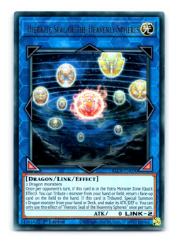 Hieratic Seal of the Heavenly Spheres - BLCR-EN090 Ultra Rare 1st Edition Yugioh - Image 1