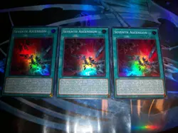 3x Seventh Ascension 1st Edition Super Rare RA04-EN098 Yu-Gi-Oh! - Image 1