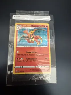 2020 Pokemon Special Delivery Charizard SWSH075 Holo SWSH Promo Cards (SEALED) - Image 3