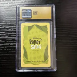 💥2022 Pokemon Playing Cards Korean GENGAR Paper Safari #7 CGC 10 PRISTINE💥 - Image 2