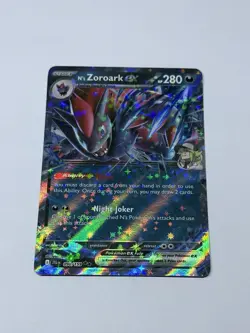 N's Zoroark ex - 098/159 - Double Rare - Journey Together - Pokemon Card - NM/M - Image 1